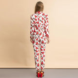 Primetime Looks-Elegant Floral Print Coordinating Suit
