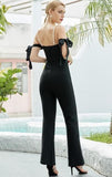 Elegant Sweetheart Flare Jumpsuit