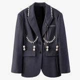 Embellished Classy Blazer