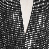 ESME Deep V-neck Party Dress