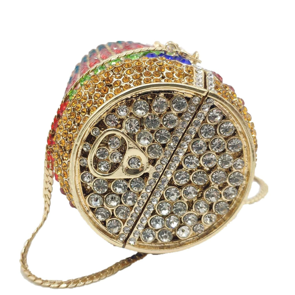 FANCY CAN embellished clutch