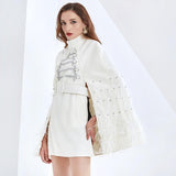 Fashion military featherly dress