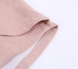 Primetime Looks-Faux suede romper in pink