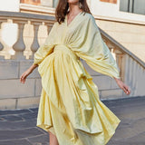 FIONA Draped Maxi Dress-Dresses-Primetime-Looks