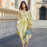 FIONA Draped Maxi Dress-Dresses-Primetime-Looks