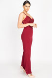 Primetime Looks-Floral Lace Front Cutout Jumpsuit