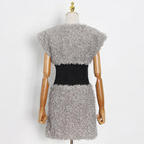 Furry Mini Dress