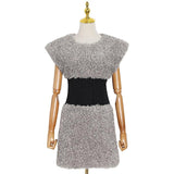 Furry Mini Dress