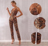 Golden Child spaghetti strapped sequinned jumpsuit-Primetime Looks
