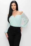 Gorgeous Off Shoulder Bodysuit