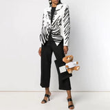Primetime Looks-Graffiti pants suit