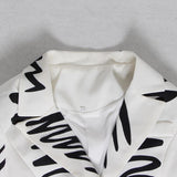 Primetime Looks-Graffiti pants suit