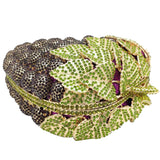 GRAPE embellished party purse