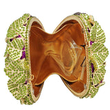 GRAPE embellished party purse