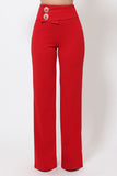 High Waist Wide Leg Pants