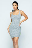 Primetime Looks-Hoodie And Tank Top Dress Set