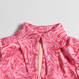 JAZZY feathers mini dress in pink
