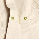 Primetime Looks-Jungle Jane turtleneck jacket and shorts in khaki beige