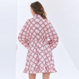 KATRINA Boho Mini Dress in colors