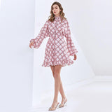 KATRINA Boho Mini Dress in colors