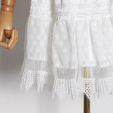 Primetime Looks-Lace Two Piece Set High Waist Skirt