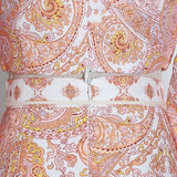 Primetime Looks-Lantern Top and Lace up Skirt In Set