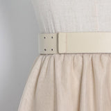 Lapel Insert Blazer and Mesh Skirt Set in Color