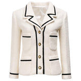Lapel warm blazer in ivory-blazer-Primetime-Looks