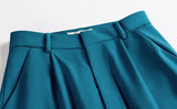 Primetime Looks-Long blazer and lantern pants set