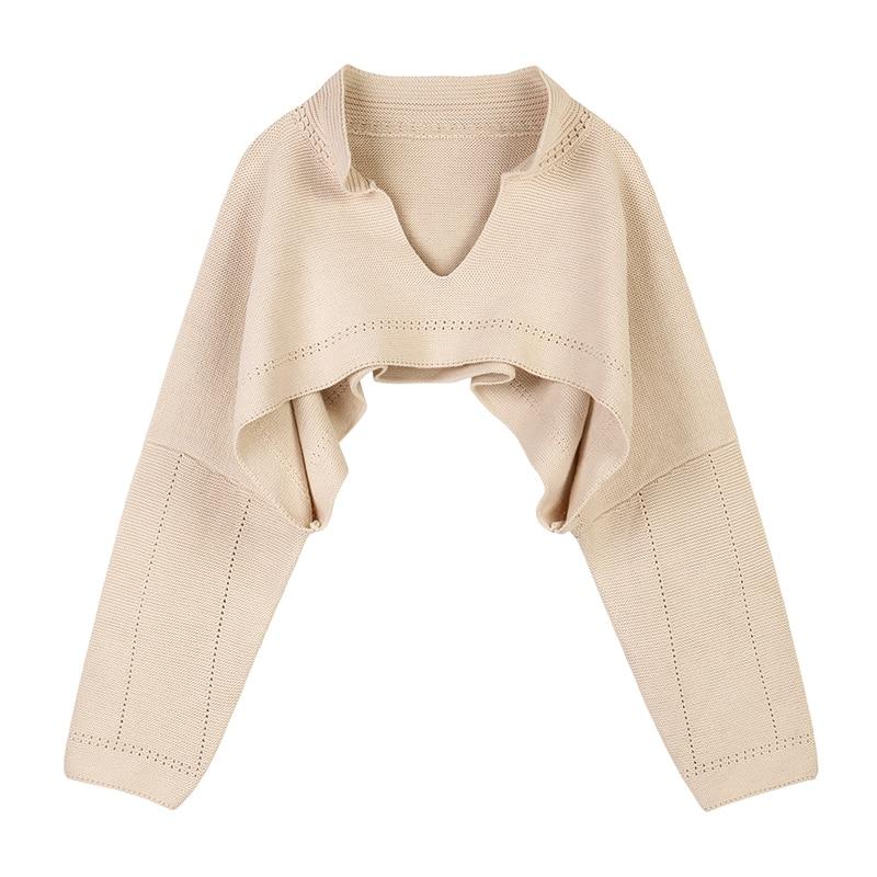 Loose Crop Sweater in colors