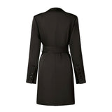 LOUELLA Utilitarian Belted Mini Dress