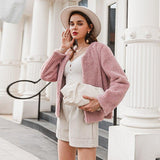 Lush velvety plush Jacket
