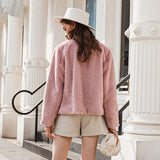 Lush velvety plush Jacket