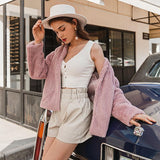 Lush velvety plush Jacket
