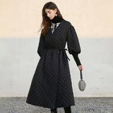 Luxe Quilted Dressy Coat