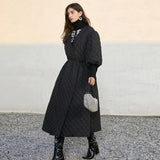 Luxe Quilted Dressy Coat