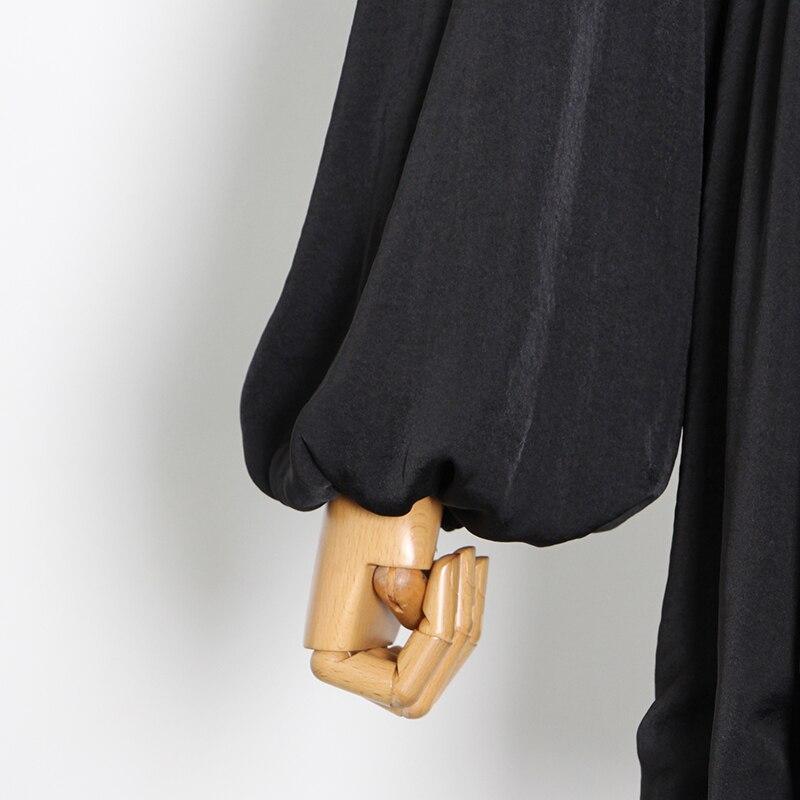 MARCELLA hollow-out lapel dress in colors
