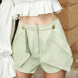 Mint Origami Shorts