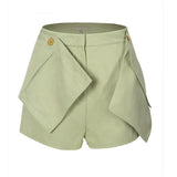 Mint Origami Shorts