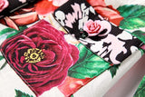 Modern Vintage Flowery Button Overcoat