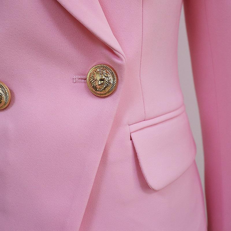 Notched Lapel Blazer in pastel colors