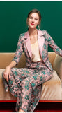 Primetime Looks-OASIS Floral tunic and pants set