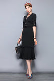 OLIVIA Vintage Midi Dress
