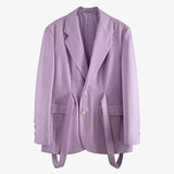 Primetime Looks-Oversize blazer in lilac