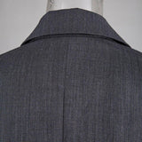 Primetime Looks-Oversize twisted-sleeve long blazer