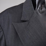 Primetime Looks-Oversize twisted-sleeve long blazer