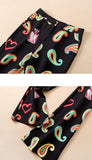 Paisley Print Suit and Pant Set