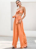 Peach two-piece set