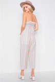 Primetime Looks-Pretty Pastel Stripes Jumpsuit