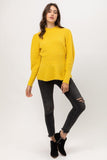 Puff Sleeve Sweater in Yellow
